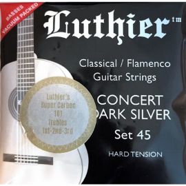 Juego Cuerdas Luthier 45 Super Carbon Clásica LU-45SC