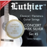 Juego Cuerdas Luthier 45 Super Carbon Clásica LU-45SC