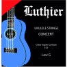 Juego Cuerdas Luthier Ukelele Concert G Low LU-UCOL