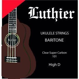 Juego Cuerdas Luthier Ukelele Barítono D High LU-UBAH
