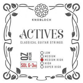 Cuerda 3ª Knobloch Clásica Actives QZ Nylon Medium High Tens 403AQZ