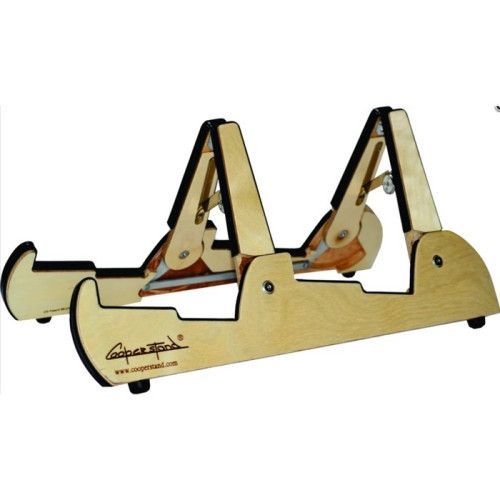 Soporte Doble para Guitarra Cooperstand Pro-TB Tandem Abedul