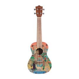 Ukelele Concert Bamboo BU23-LT Latin