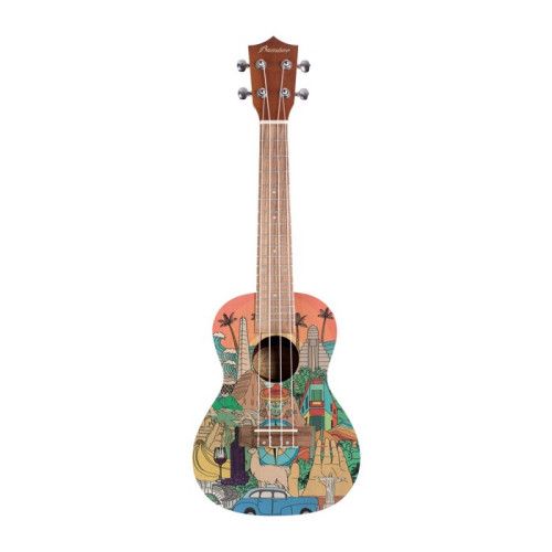 Ukelele Concert Bamboo BU23-LT Latin