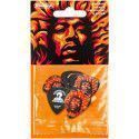 Bolsa 6 Púas Dunlop JHP-14HV Jimi Hendrix Voodoo Fire