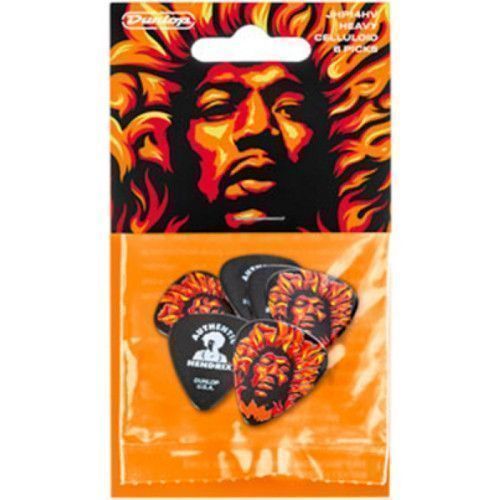 Bolsa 6 Púas Dunlop JHP-14HV Jimi Hendrix Voodoo Fire