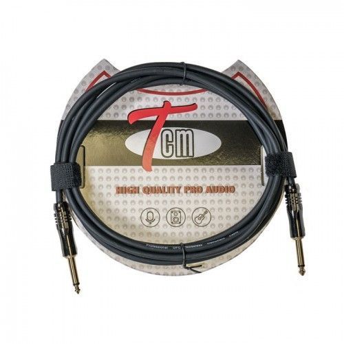Cable Jack-Jack TCM TGJJ-3 Conector Dorado 3 Metros