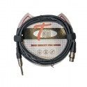 Cable XLRH-Jack TCM TCJ-3 3 Metros