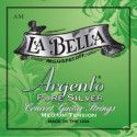 Juego La Bella Argento Pure Silver Medium Clásica AM