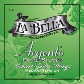 Juego La Bella Argento Pure Silver Medium Clásica AM