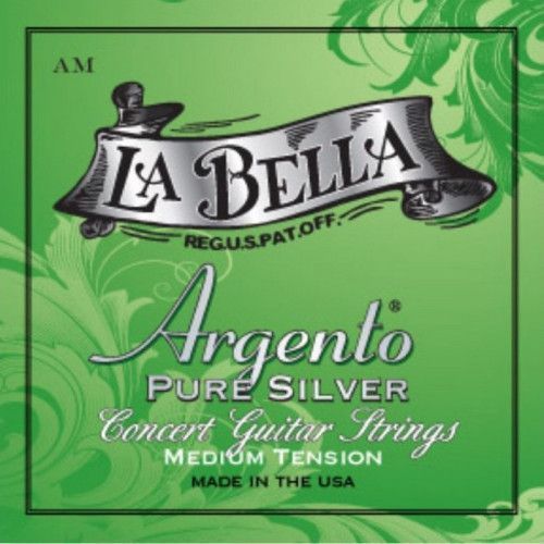 Juego La Bella Argento Pure Silver Medium Clásica AM