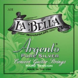Juego La Bella Argento Pure Silver Hard Clásica AH