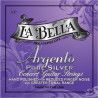 Juego La Bella Argento Pure Silver Hand Polished Medium Clásica AP
