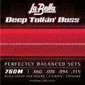 Juego La Bella Bajo Deep Talkin´ Bass Tapewound 760-N (060-115)
