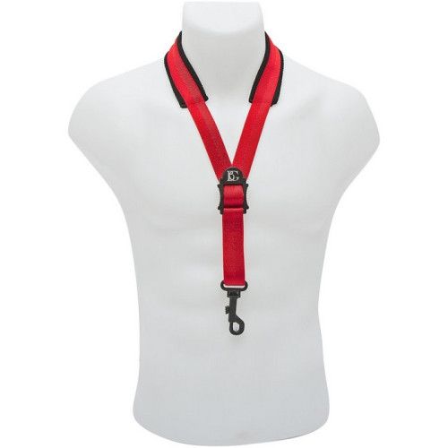 Cordón Saxo BG S-19SH Ancho Al Cuello Rojo