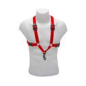 Cordón Saxo BG S-409SH Arnés Hombre Rojo