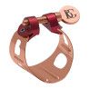 Abrazadera Saxo Soprano BG Dúo Oro Rosa LDS-9