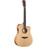 Guitarra Acústica Veelah V3-DCE Cutaway Electrificada