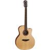 Guitarra Acústica Veelah V3-GACE2W Cutaway Electrificada