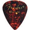 Pack 12 Púas Fender 198-0351-800 Tortoise Shell Medium