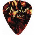Pack 12 Púas Fender 198-0351-900 Tortoise Shell Heavy