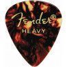 Pack 12 Púas Fender 198-0351-900 Tortoise Shell Heavy