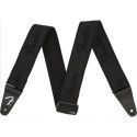 Correa Fender 099-0642-076 Weighless Running Logo Negra/Negra 2"