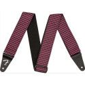 Correa Fender 099-0709-056 Houndstooth Rosa