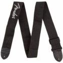 Correa Fender 099-0662-043 Poly Negra Logo Gris