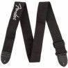 Correa Fender 099-0662-043 Poly Negra Logo Gris