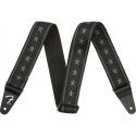 Correa Fender 099-0615-004 Nylon Stars & Stripes Negra/Gris 2"