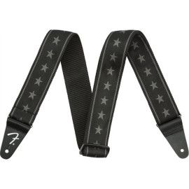 Correa Fender 099-0615-004 Nylon Stars & Stripes Negra/Gris 2"