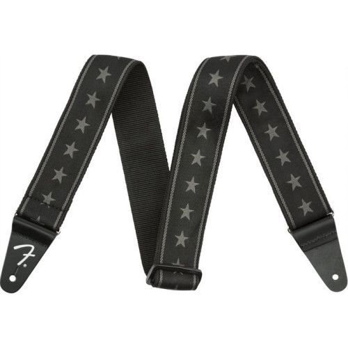 Correa Fender 099-0615-004 Nylon Stars & Stripes Negra/Gris 2"