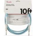 Cable Jack Fender 099-0510-003 Original Series Azul 3m