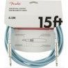 Cable Jack Fender 099-0515-003 Original Series Azul 4,5 metros