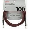 Cable Jack Fender 099-0820-061 Professional Series Tweed Rojo 3m