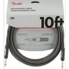 Cable Jack Fender 099-0820-062 Professional Series Tweed Gris 3m