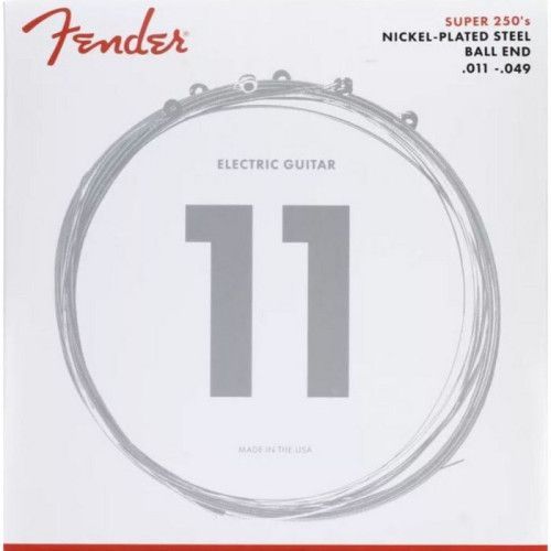 Juego Cuerdas Guitarra Eléctrica Fender 250-M 011-049