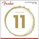 Juego Fender Acústica 80/20 Bronze 70-CL (011-052)