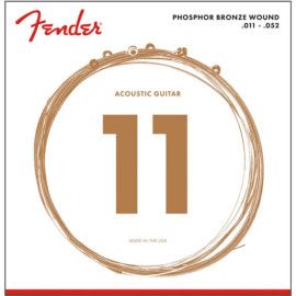 Juego Fender Acústica Phosphor Bronze 60-CL (011-052)