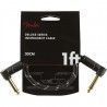 Cable Jack Acodado Fender 099-0820-095 Fender Deluxe Series Negro 30cm