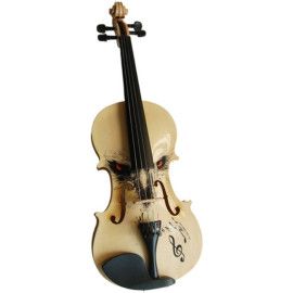 Violín 4/4 Kinglos HSHB-011 Decorado
