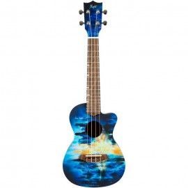 Ukelele Concert Flight AUC-CITY Art Series Elise Ecklund Signature