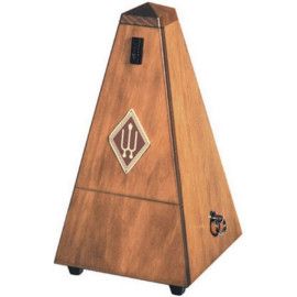 Metrónomo Wittner 813-M Madera Color Nogal Mate