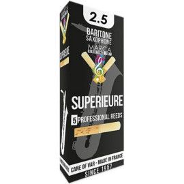 Caja 5 Cañas Saxo Barítono Marca Superieure 2½