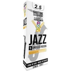 Caja 5 Cañas Saxo Barítono Marca Jazz Unfiled 2½