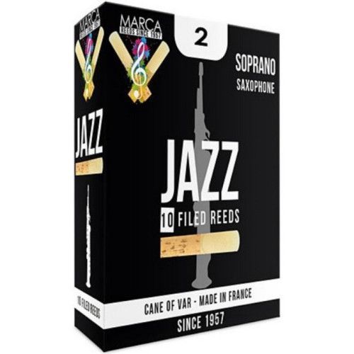 Caja 10 Cañas Saxo Soprano Marca Jazz Filed 2