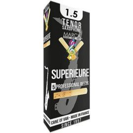 Caja 5 Cañas Saxo Tenor Marca Superieure 1½