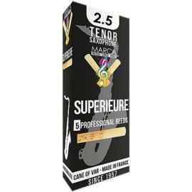 Caja 5 Cañas Saxo Tenor Marca Superieure 2½
