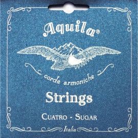 Juego Cuerdas Cuatro Venezolano Aquila 20-CH Sugar